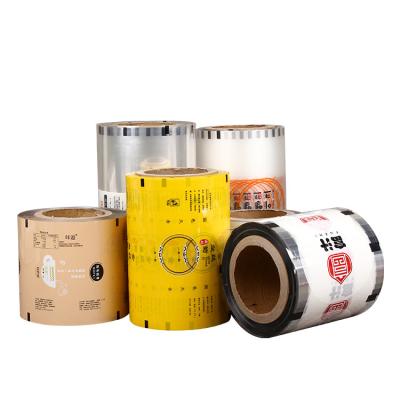 China Laminated Plastic Moisture Proof Roll Film,PE Polyester Film Roll Film Color Printing Food Packaging Bag Printing Roll Material for sale