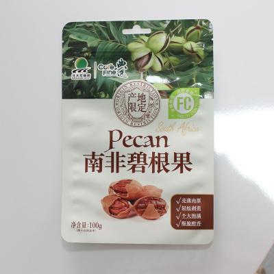 China Nut Snacks Moisture Proof Plastic Bag Printed Food Packaging Aluminum Foil Mylar Self Seal Moisture Proof Compound Bags for sale