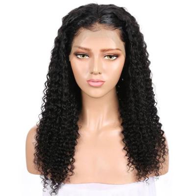 China 13x4 13x6 Remy Hair 150% Curly Hair Top Density Nature Sale Curly Curly Wigs Hair Lace Front Wigs Women's Wigs For Black for sale