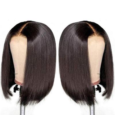 China Natrual Hot Sale Heat Resistant Black Fiber Bob KUQI Synthetic Hair Wigs Bob Wig Women Wigs for sale