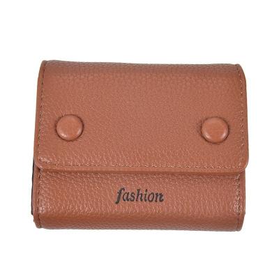 China Wholesale Custom Leather Women Daily Purse Fashion Designer Fashion Designer Luxury Card Holder Wallet for sale