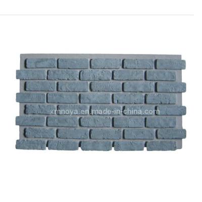 China Brick Wall Art Decoration Artificial PU Culture Stone WHS006-IMP-C5 1094*613*23mm for sale