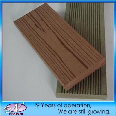 China NY90X19 Eco-Friendly Outdoor Wood Plastic Composite WPC Decking Flooring with 45% HDPE for sale