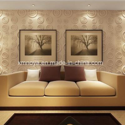 China E0 Eco-Friendly 500mmx500mm Acoustic Insulation 3D Wall Panel for Sofa Background for sale