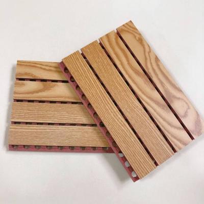 China Sound Absorption Wooden Ceiling Board and Panel with Square Edge Acoustic Panels for sale