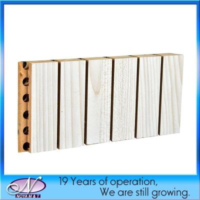 China E1 Acoustic Sound Absorption Wooden Wall Panel for Theather and Gymnasium Decoration for sale