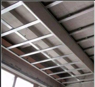 China Steel Wall Partition Material Galvanized Metal Channel for Cold Bending Inner Edge Channel for sale