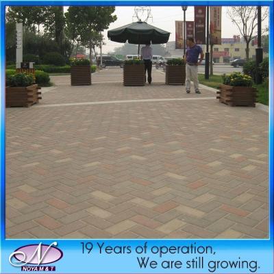 China Free Sample Porous Pavement Antique Style Water Permeable Brick Driveway Stone Paver for sale