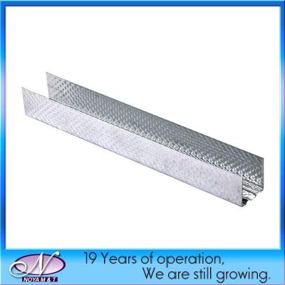 China 3000mm Standard Length Furring Metal Steel Main U Channel for Ceiling System Strength for sale