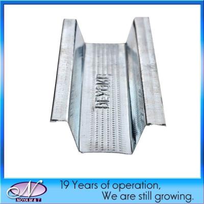 China Main Channel Galvanized Steel Profile with 25mm/29mm/32mm/40mm Height and U-Type Design for sale