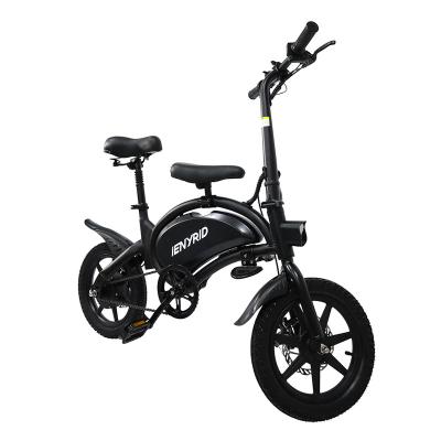 China Dropshipping aluminum alloy 14 inch ebike bicycle electric bicycle 400w 500w 48v foldable for adult in UK Eu warehouse for sale