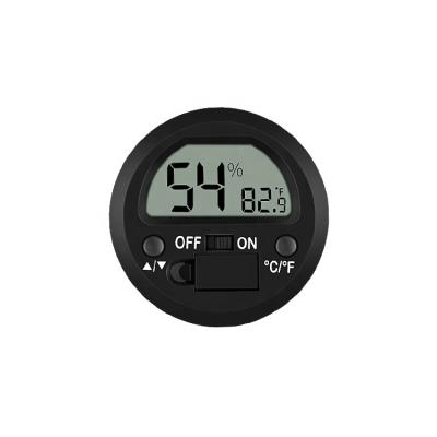 China Cigar; reptile; Seed; Humidifier Mini Digital LCD Display Room Thermo-humidifier Indoor Temperature and Humidity Measurement Hygrometer Thermometer for sale