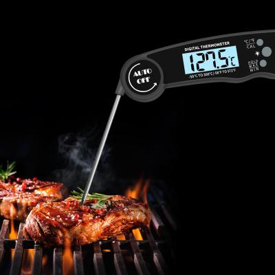 China Instant Read Kitchen Thermometers Digital Food Thermometer Cooking Candy Grill Holder BBQ Meat Thermometer for sale