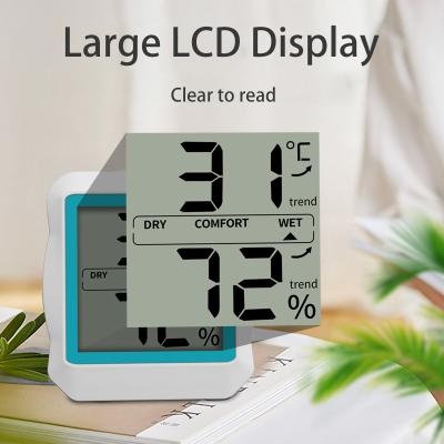 China Humidity Meter Mini Instant Read Hygrometer Temperature Humidity Meter Digital Thermometer-Hygrometer for sale