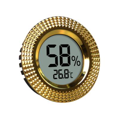 China Mini Thermometer Hygrometer For Indoor Garden Cigar Reptiles Digital Humidity Meter Measurement 50*10*44 Mm for sale