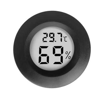 China Durable Mini Hygrometer Indoor Thermometer Hygrometer Digital LCD Display Monitor for Humidifiers Greenhouse Garden Cellar Cars for sale