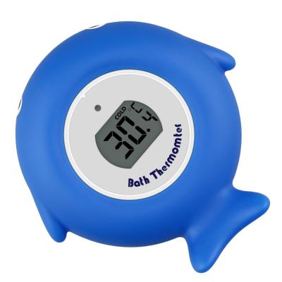 China Cute Digital Factory Customized Digital Water Baby Bath Thermometer Fish for sale