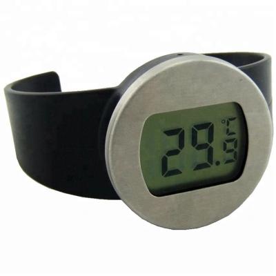 China Stainless steel+ABS Plastic Christmas Gift Digital LCD Bottle Watch Thermometer TL8002A for sale