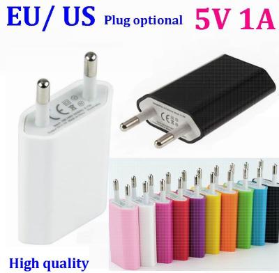 China Mobile Phone 5V 1A EU US Plug Micro USB Power Travel AC USB Wall Charger Adapter CE For IPhone X 8 7 6s Plus Samsung HTC LG for sale