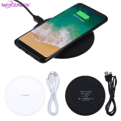 China Ultrathin Mobile Phone QI Fast Wireless Charger Charging Mat Pad N5 For iPhone X 8 Samsung S9 S8 S6 S7 All Qi Devices for sale