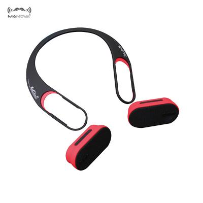 China None Sports Sports Handsfree Portable Neck Speaker Portable Bluetooth Earless Wireless Speakers for sale