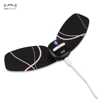 China New Mini Portable Charging Stimulator Portable Electric Neck Legs Waist Stickers Massage Relief Pain Back Massagers for sale