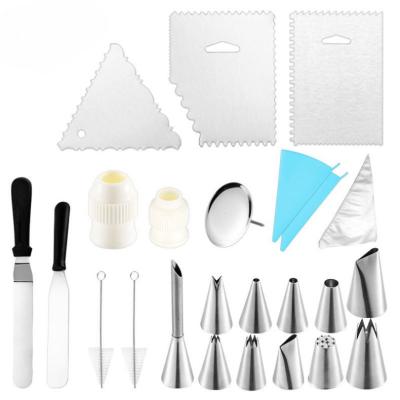 China Wholesale Disposable High Quality Baking Russian Whistling Tips Wilton Cake Decorating Tools Tool Set for sale