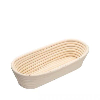 China Good Selling Disposable Bread Baskets Cane Bowl Shape Bread Dough Proving Proof Natural Rattan Basket With Removable Liner for sale