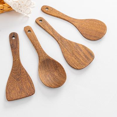 China Sustainable Eco-Friendly Kitchen Tools Kitchen Tools Kit For Cookware Wooden Kitchen Tools Non-Stick for sale