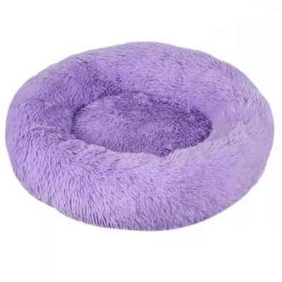 China Wholesale Cooling Pet Supply Round Plush Pet Supplies Bed for sale