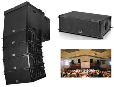 China Sistema de sonido profesional del poder más elevado para SPL amplio de la cobertura 132db de la iglesia el alto en venta