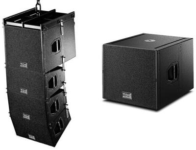 China Altos sistemas de altavoz de la iglesia del DB del decibelio 133 de 30 herzios el 18in. Subwoofer pendiente en venta