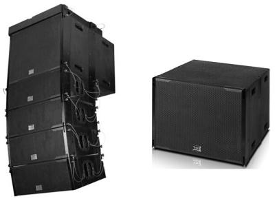 China Compact 18 Subbass Stadium Sound System 1200 Watts 30 Hz Heavy Bass for sale