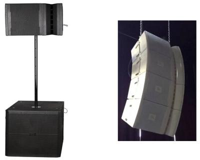 China 600 Watts 100 Degree Concert Sound System Single 12inch Vertical Speaker Array for sale