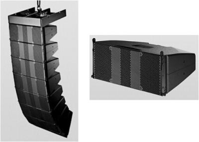 China 105 Degrees Passive Concert Sound System Low Distortion Mini Line Array 200W 132 DB for sale