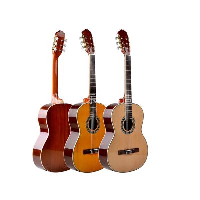 China Musical Instrument Manufacturers Wholesale 39 Inch Beginner Classical Guitar Nanyang Wood Guitar for sale