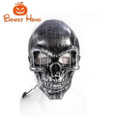 China Wholesale EL Party and PS Halloween Carnival 2022 Halloween PP Instant Glow Mask for Party for sale