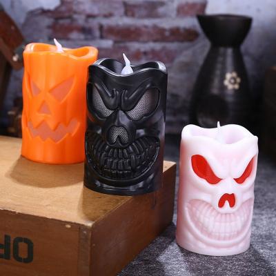 China Popular Halloween Decorated LED Candles Lamp Holiday Party Decoration Layout Props Electronic Flameless Led Candle Lights for sale