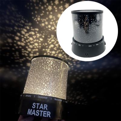 China Cylinder Style Saucer Night Light Glowing Transparent Star Kids Toys Led Star Light Gift For Glowing Star for sale