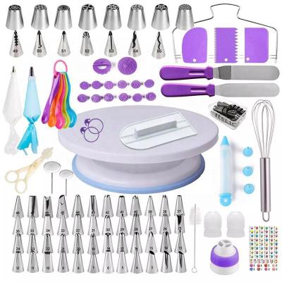 China Viable 137 PCS Russian Cake Decorating Supplies Baking Pastry Tools Baking Kit Accessories for sale