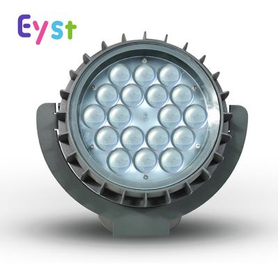 China LANDSCAPE high lumen cheap price gray color around ip65 54w aluminum waterproof outdoor garden hotel led flood light for sale