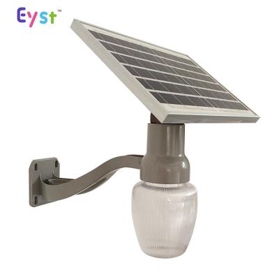 China Aluminum+tempered glass china supplier led outdoor waterproof warm white cool white solar led wall lights IP65 9w for sale