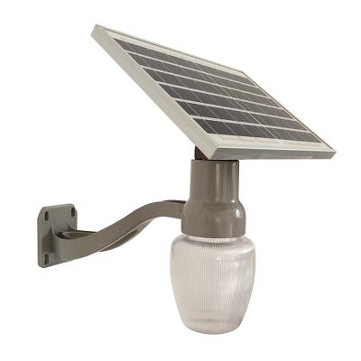 China Modern Design Apple Shape 6W IP65 Outdoor Solar Garden Light for sale