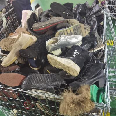 China Second-hand clothing low price international second-hand shoes used canvas shoes in New York used branded shoes for sale