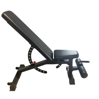 China China Eco-friendly Hot Selling Multifunctional Black Folding Dumbbell Bench for sale