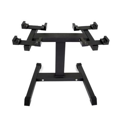 China Wholesale Eco-friendly High Quality Black Durable Dumbbell Rack Detachable Dumbbell Rack for sale