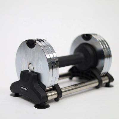 China Barbell Training Super Quality 26LB 4kg Increments Carbon Steel Removable Variable Dumbbell for sale