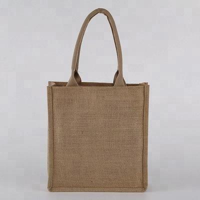 China Handled Beach Jute Shopping Bag Packaging Wedding, Jute Jute Bangladesh Bags for Coffee and Cocoa, Christmas Printed Jute Bags Manufacturers for sale