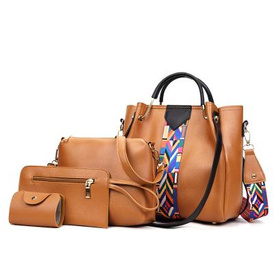 China High Quality Fashion Korean Women's Female Handbag Set for sale