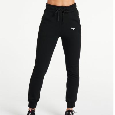 China Wholesale Anti-Wrinkle Long Pants Trousers Swept Fleece Gym Fitness Loose Fit Joggers For Women for sale